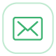 icono decorativo correo de contacto